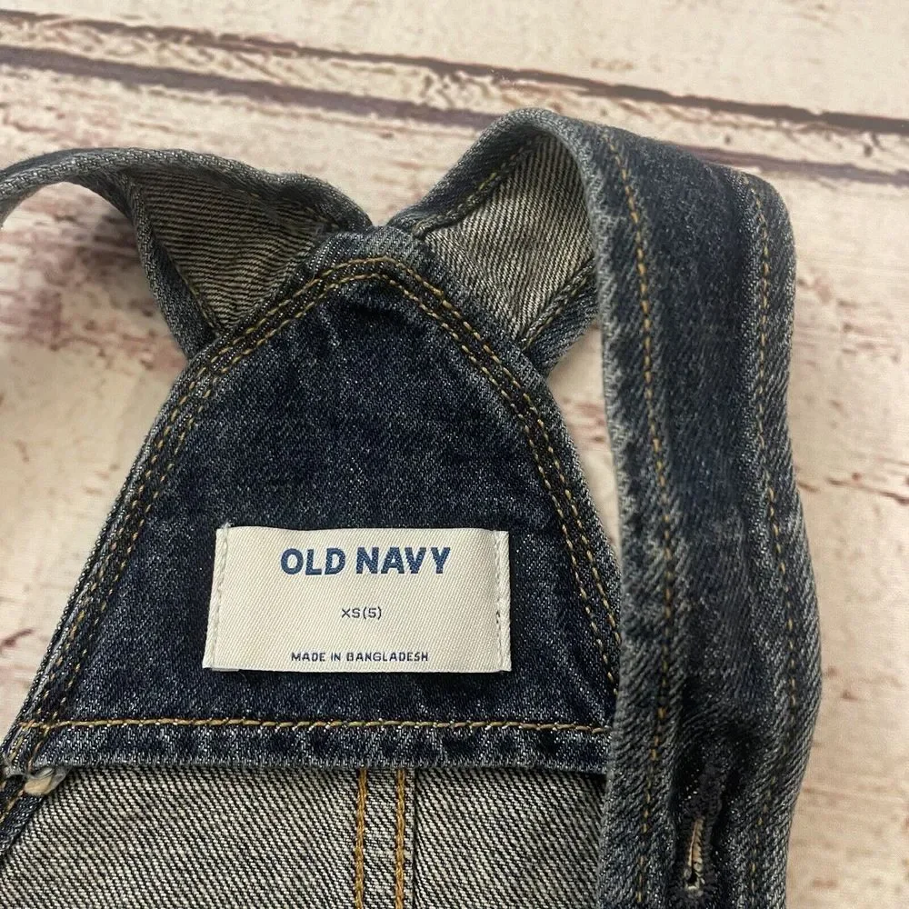 Gap Cherokee Old‎ Navy Cat & Jack Denim Girls Denim Overalls Size Small Lot of 4